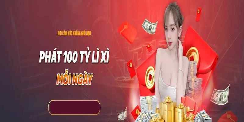 lì xì hàng tháng tại 888b